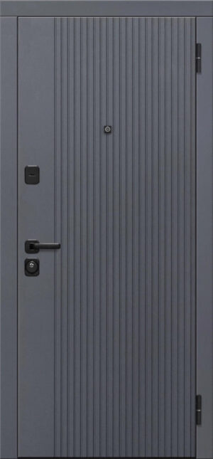 Входная металлическая дверь Бастион — Luxor 2МДФ Вертикаль